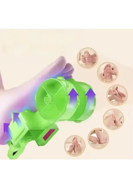 6D Dijital Uzaktan Kumandalı Ovmalı Isıtmalı Titreşimli Ayak Masaj ve Bakım Makinesi/Aleti