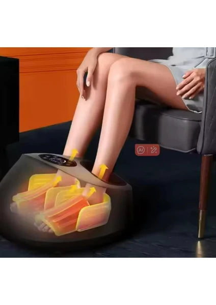 6D Dijital Uzaktan Kumandalı Ovmalı Isıtmalı Titreşimli Ayak Masaj ve Bakım Makinesi/Aleti