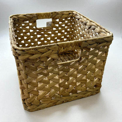 Hasır Dekoratif Çamaşır Sepeti Üçlü Set