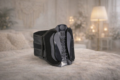 Masajlı Bel & Karın Korsesi | Ayarlanabilir, Bel ve Karın Destekleyici Masaj Kemeri