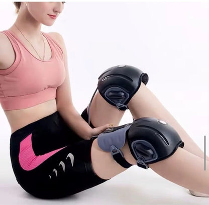 EMS'li (Elektriksel Kas Uyarımı) Isıtmalı Titreşimli Diz Masaj Cihazı - Akıllı Isı