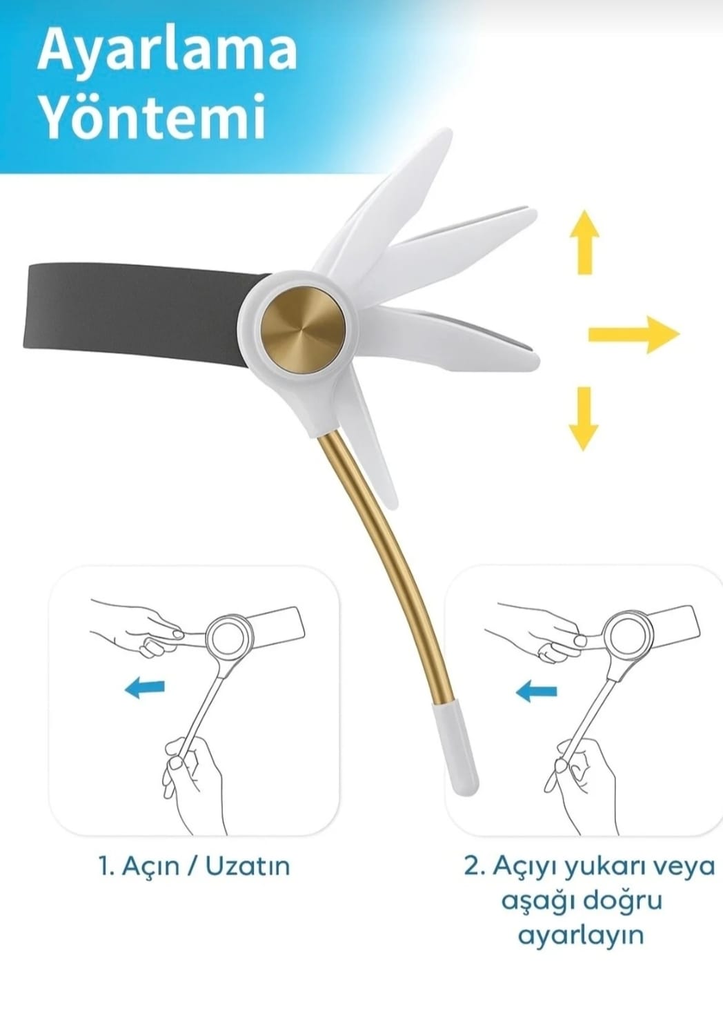 Ayarlanabilir Manuel Boyunluk Destek ve Duruş Düzeltme Aparatı – Hafif Taşınabilir Tasarım