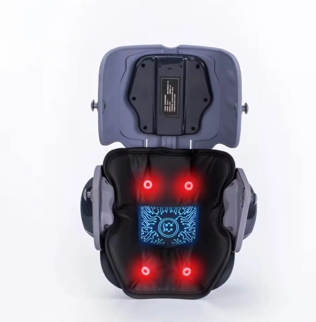 EMS'li (Elektriksel Kas Uyarımı) Isıtmalı Titreşimli Diz Masaj Cihazı - Akıllı Isı