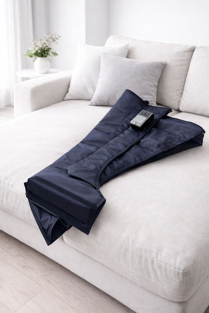 Hava Basınçlı 5 Odalı Ayak Tüm Bacak Giyilebilir Lenf Drenaj Masaj Aleti (ÇİFT BACAK)